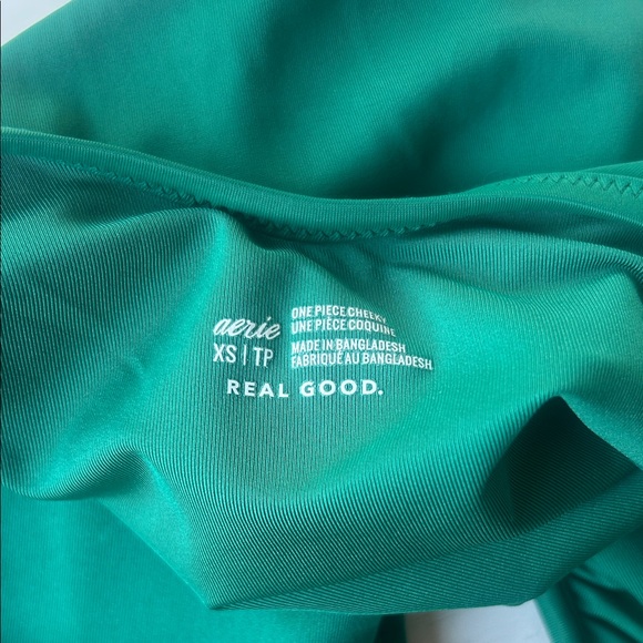 Aerie Green One Piece Swimsuit - Picture 4 of 5